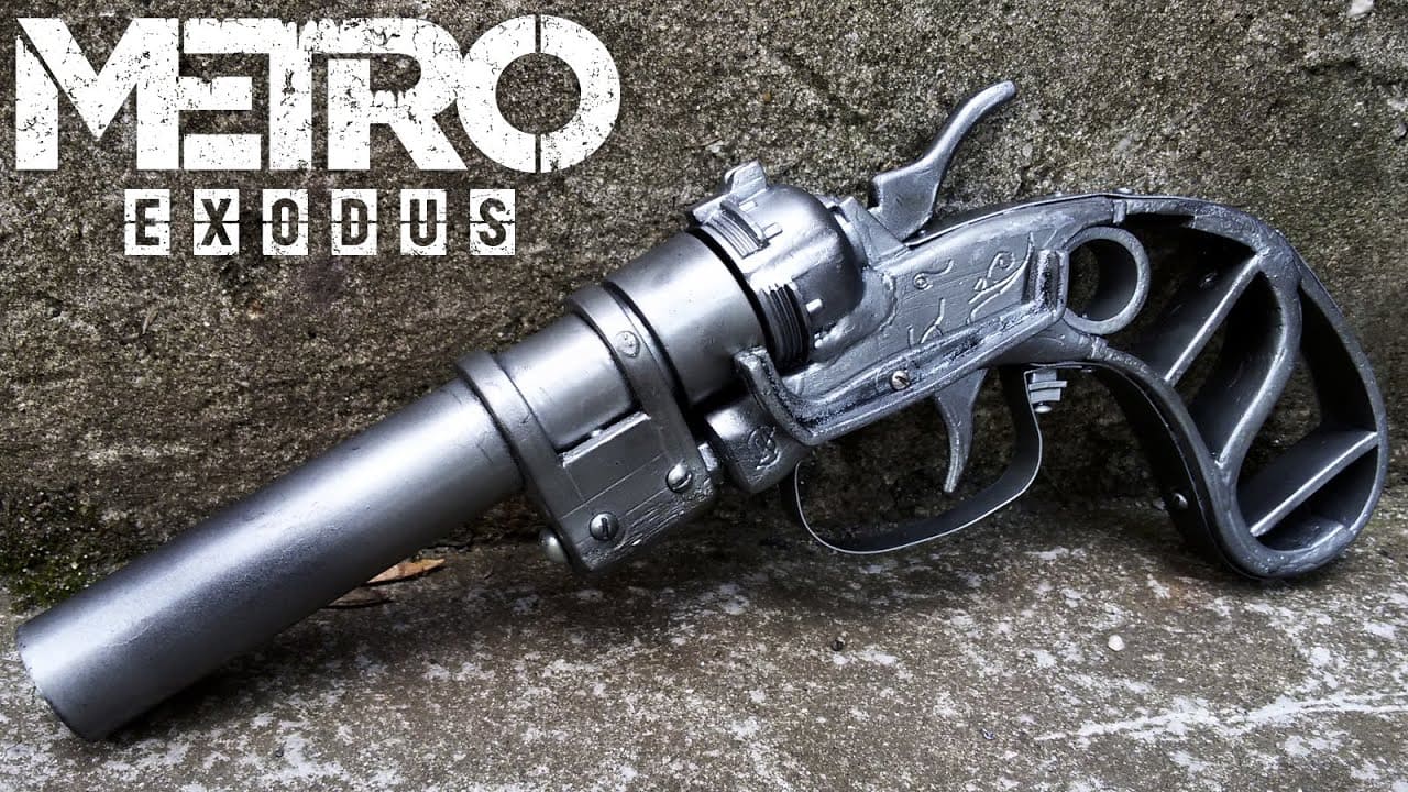 Пистолет 'Ашот' из игр Metro: Last Light и Metro Exodus