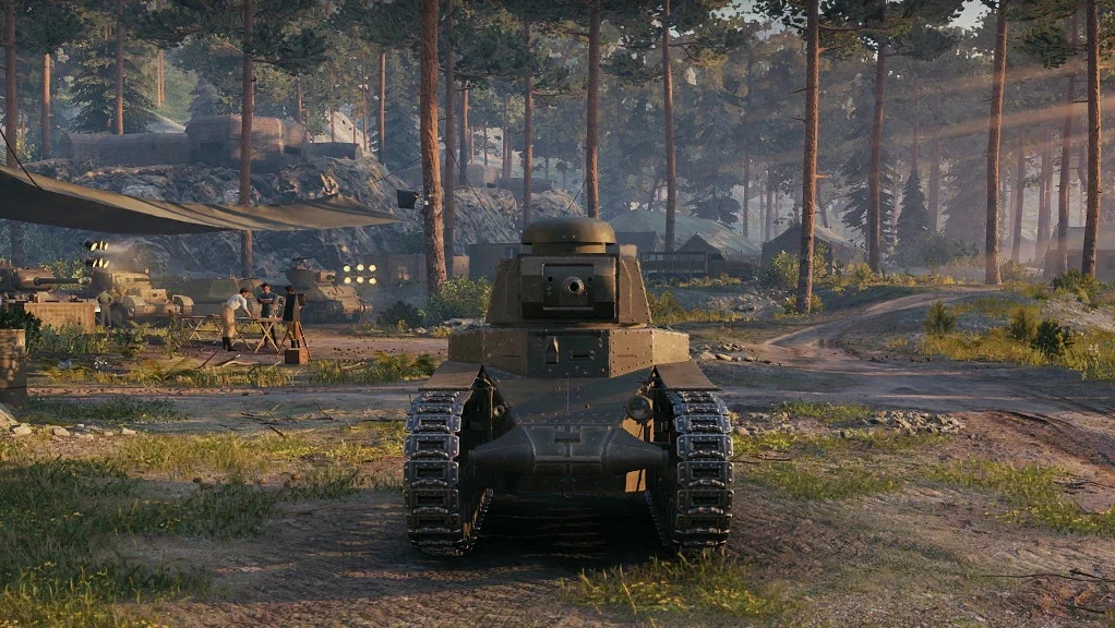 Лёгкий танк МС-1 из игры World of Tanks